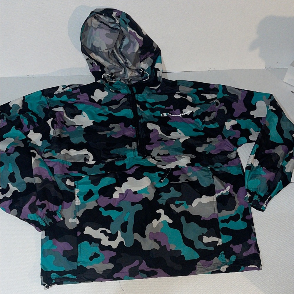 Champion Multicolor Camouflage raining jacket M
